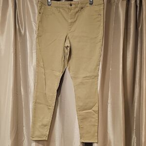 Tan Skinny Pants
